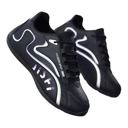 Chaussures de voyage décontractées pour hommes en cuir, confortables et tendance, chaussures de sport et de loisirs pour hommes, toutes saisons, chaussures tendance