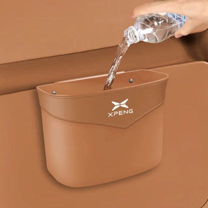 Boîte de rangement ABS pour voiture Xpeng G9 G6 G3 P7 P5 X9, poubelle de voiture, boîte de rangement multifonctionnelle, moulage intégré