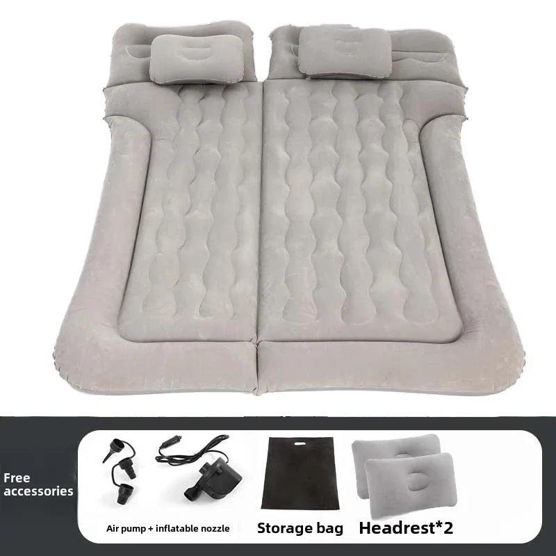 Lit pneumatique de voiture matelas de voyage arrière de voiture tapis de couchage suv matelas de chape de coffre lit d'air de couchage de voiture
