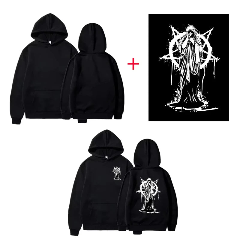 Logo/image de marque conçue sur mesure pour femmes et hommes, sweats à capuche DIY, pulls décontractés et sweats à capuche tendance partout