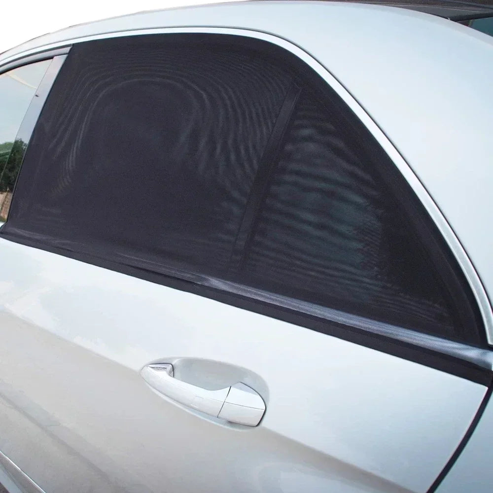 Pare-soleil anti-moustiques pour voiture, isolation thermique, anti-moustiques, maille de fenêtre de voiture, rideau latéral, accessoires de moustiquaire privée