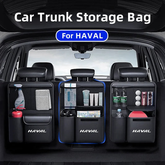 Sac de rangement pour coffre de voiture, 1 pièce, pour Haval H3 H4 H1 H2 H5 H6 H7 H8 H9 F5 F7, organisateur de rangement suspendu pour siège arrière de voiture SUV camion MPV