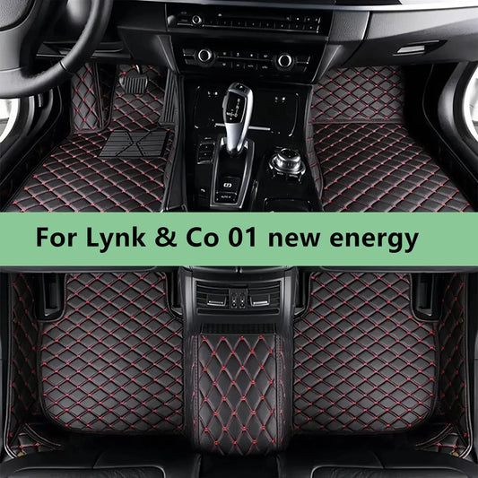 Tapis de sol de voiture pour Lynk & Co 01, nouvelle énergie 2020 2021 2022 2023 2024 2025, pour hommes et femmes, accessoires d'intérieur de voiture