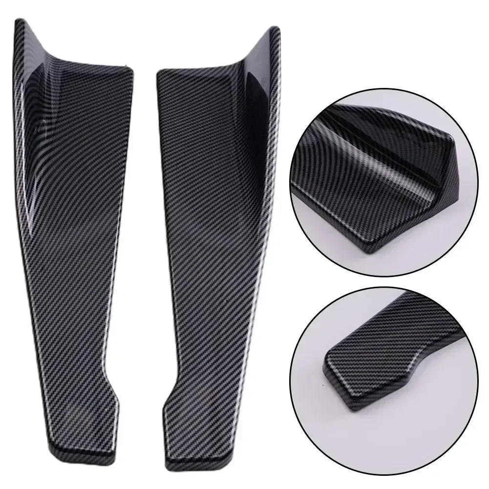 Bande universelle de pare-chocs avant et arrière de voiture, séparateur de diffuseur de becquet de lèvre, protection contre les rayures, longueur 48CM, Fgth pour Audi BMW HONDA Toyota