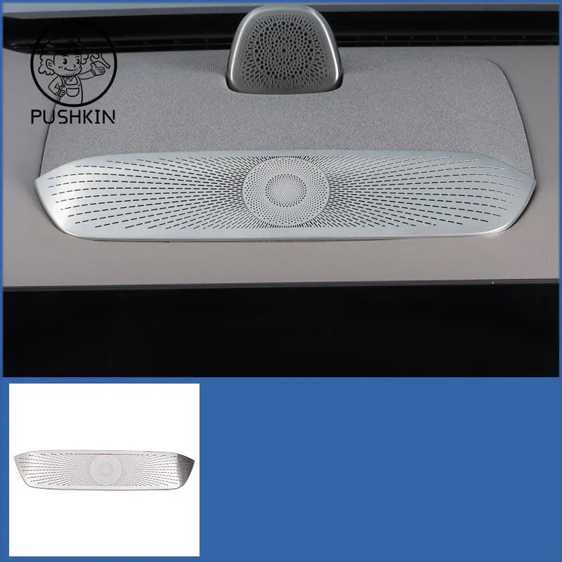 Couverture de haut-parleur audio intérieur de voiture pour Geely ZEEKR, couverture d'œuvres d'art, garniture de porte, accessoires de garniture, 7X, 2024, 2025, 2026