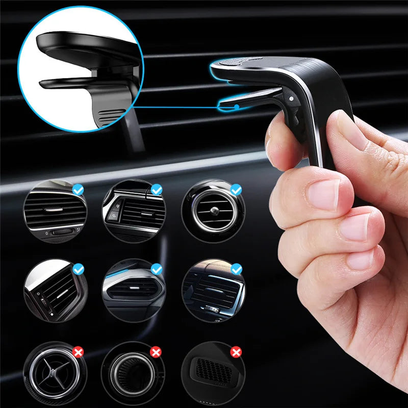 Cadre de support de téléphone portable magnétique auto-amorçant pour voiture, support de navigation, Volvo Ruco S60 S90 XC40 XC60 XC90, accessoires probablement