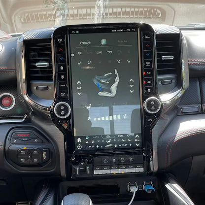 13.6 pouces Andro14 pour Dodge RAM 1500 2500 3500 2019-2022 GPS Navigation Bluetooth autoradio lecteur multimédia Carplay Auto