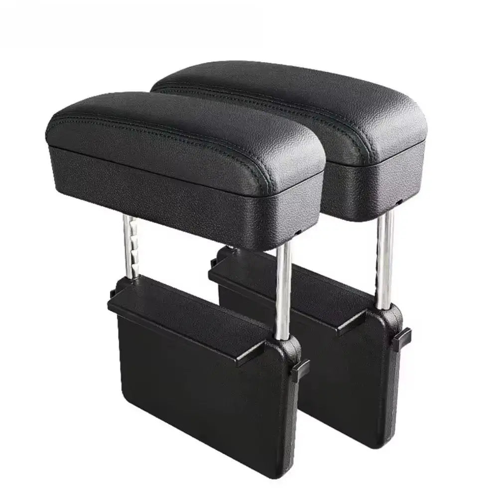 Organisateur de rangement pour console centrale à hauteur réglable, conception universelle, fixation par pince, boîte de rangement latérale pour siège, rangement multifonctionnel