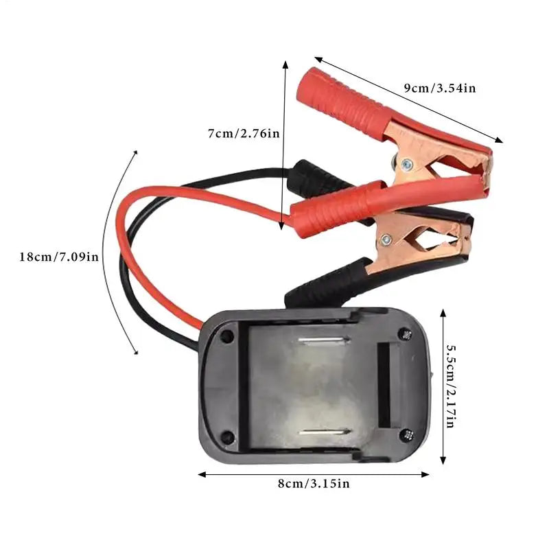 Démarreur de saut de batterie de voiture Portable, boîte de saut, convertisseur de batterie au Lithium, bloc d'alimentation Compact pour le démarrage de véhicule d'urgence
