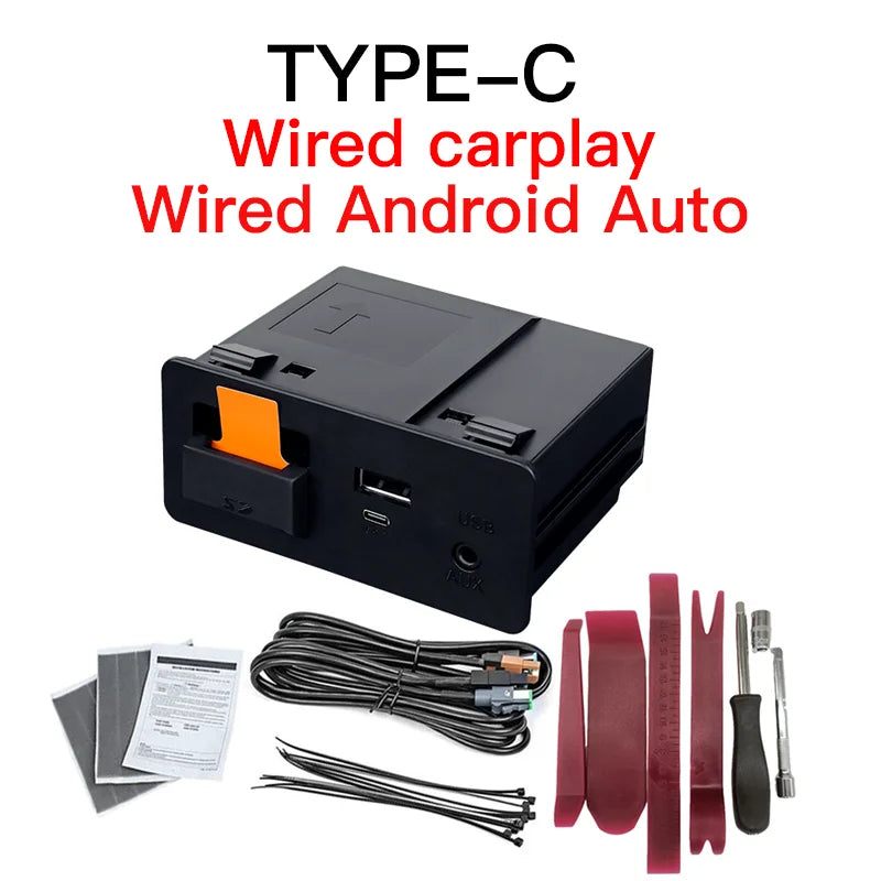 Adaptateur CarPlay Android Auto sans fil de type C, hub UBS, OEM pour Mazda 2, 3, 6, CX3, CX5, CX8, CX9, MX5, kit Demio ata MiTK78669U0C
