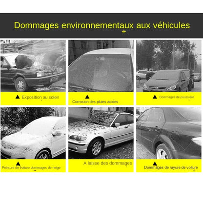 Housse de Protection extérieure pour voiture, couverture de neige extérieure complète, pare-soleil, anti-poussière, universelle pour berline Hatchback SUV