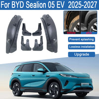 Garde-boue doublé de roue automatique pour BYD Sealion 05 EV, accessoires 2025 2026 2027, garde-boue anti-éclaboussures