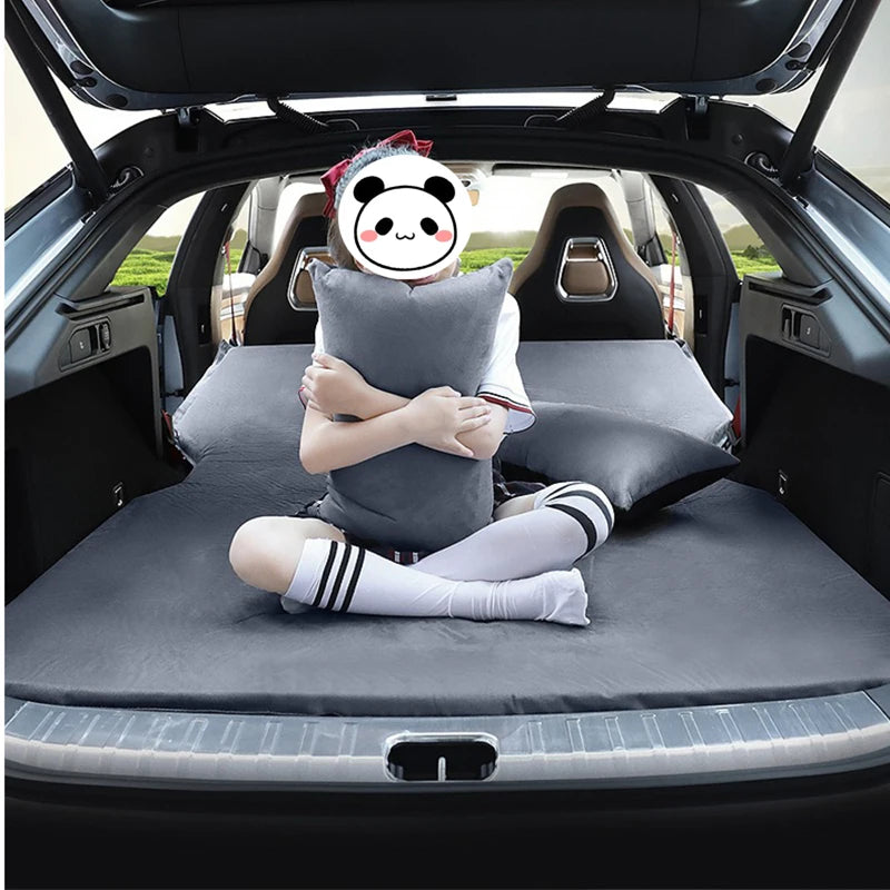 Matelas à air pour voiture BYD ATTO 3, lit de voyage avec pompe à air, canapé gonflable autonome, extérieur, camping, arrière, polymères de couchage