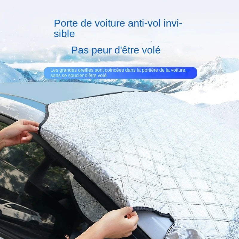 Juste magnétique pour pare-brise avant de voiture, pare-soleil, pare-neige, pare-soleil, protecteur étanche, automobile