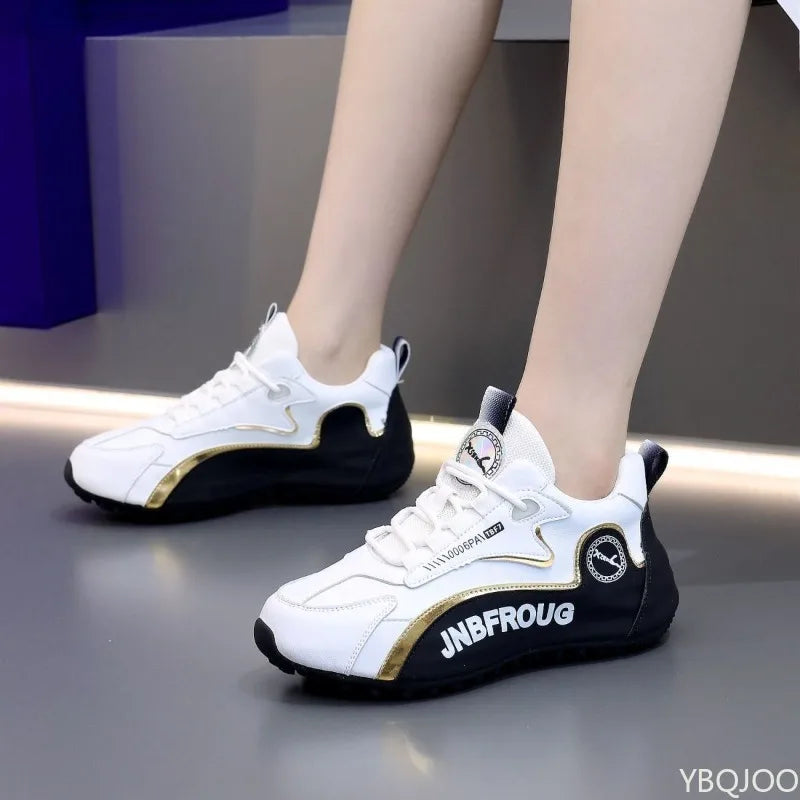 Chaussures décontractées pour hommes à semelle épaisse et rehaussante, nouvelle collection printemps-automne, grande taille, tendance niche, polyvalentes, style sportif