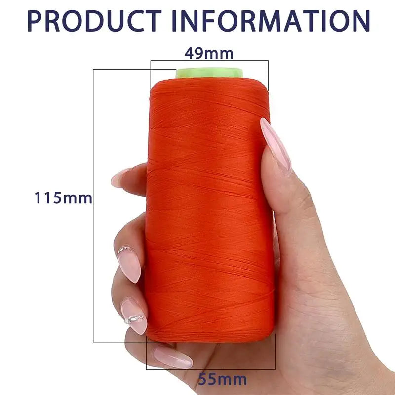 Fil à coudre bord bande Nylon élasticité fil 3000 Yards fil 100D/2 fil bord couture fil soie élastique fil