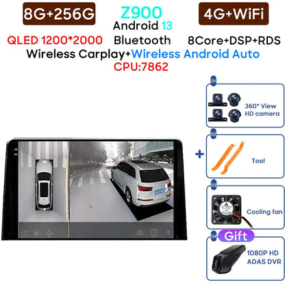 Autoradio Carplay pour citroën Berlingo 2019 Peugeot Partner Rifter 2020 pour Opel Combo Navigation GPS Android Auto WiFi No 2din