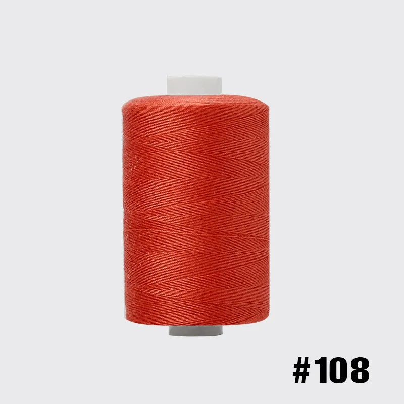 Bobine de fil à coudre 1000 polyester pour maison – broderie, point de croix, 402 yds