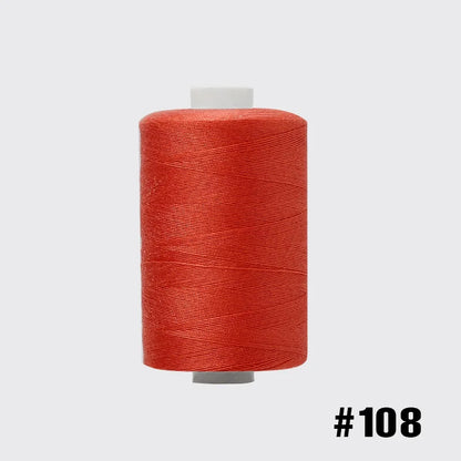 Bobine de fil à coudre 1000 polyester pour maison – broderie, point de croix, 402 yds