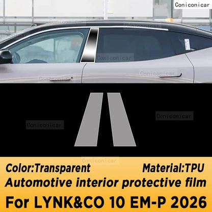 Film autocollant de protection pour écran de Navigation Gps de tableau de bord de voiture en TPU, accessoires anti-rayures pour LYNK & CO 10 EM-P 2026