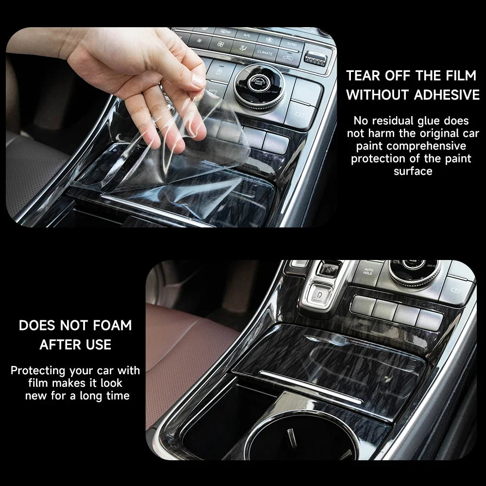 Film de Protection PPF pour BYD SEALION 06 EV 2025 2026, accessoires de voiture, transparent TPU LCD, panneau d'équipement de Navigation GPS, Console centrale