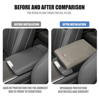 Coussin de protection pour accoudoir de voiture en cuir PU, mousse à mémoire de forme, pour console centrale, pour Nissan Nismo Qashqai, 1 pièce