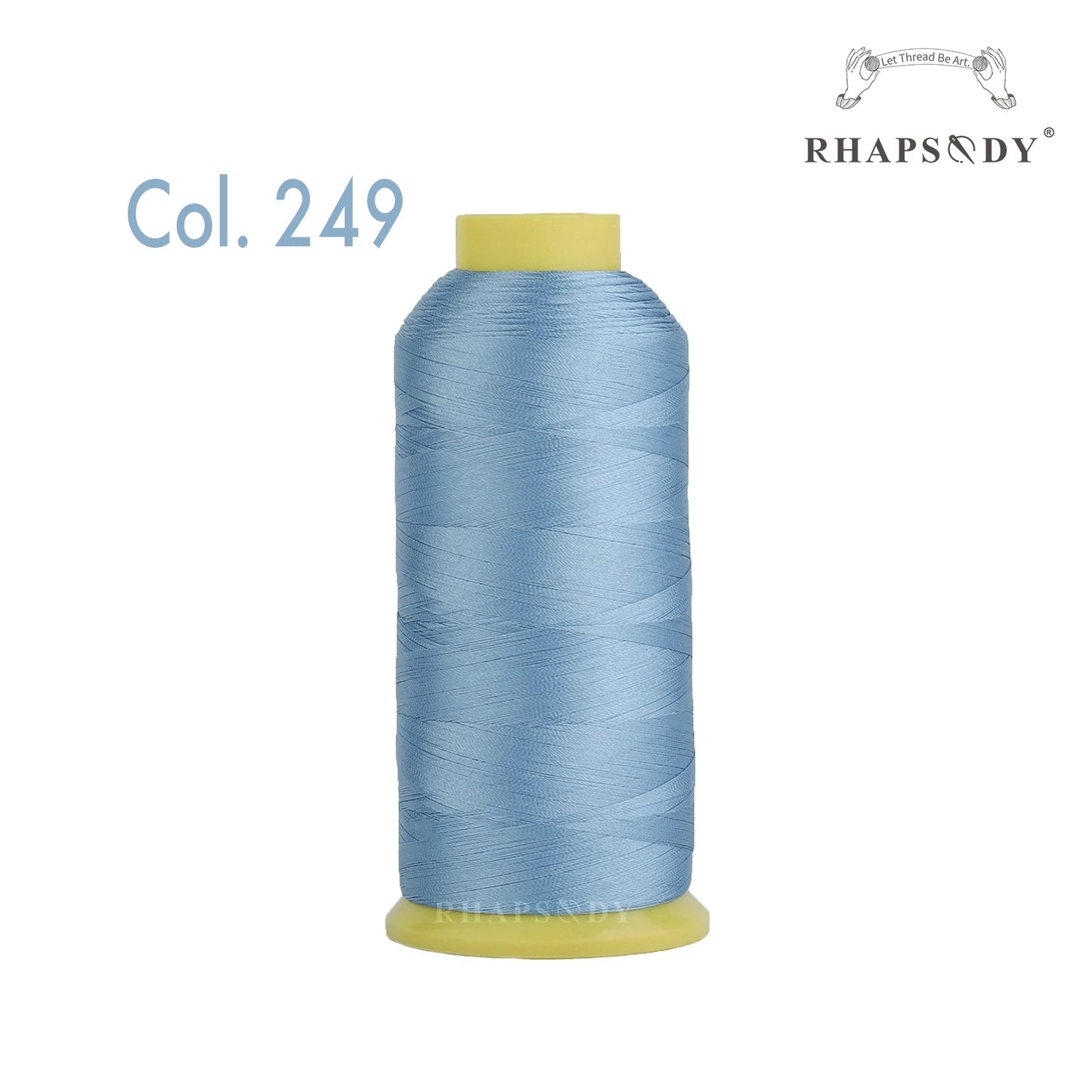 Bal apsody-Fil à broder en polyester, 5000m, 40WT, 120 tches, 200, pour machine à broder Brother Singer Janome Babylock, couture à domicile