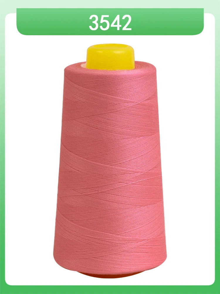 Fil à coudre ultra-fin 602-fil en polyester semblable à la soie à grande vitesse 60s/2 5000m, pour machine à broder et travaux d'aiguille délicats