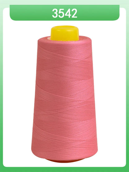 Fil à coudre ultra-fin 602-fil en polyester semblable à la soie à grande vitesse 60s/2 5000m, pour machine à broder et travaux d'aiguille délicats