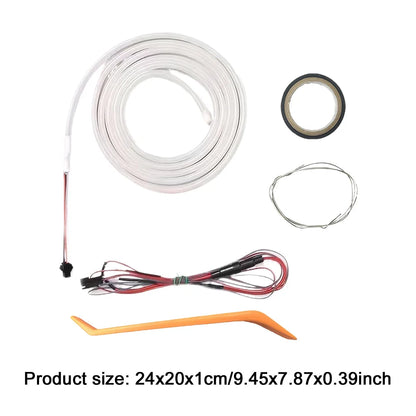 Bande lumineuse LED pour coffre de voiture, sans perçage, bande lumineuse à flux dynamique, capteur automatique, bande lumineuse arrière pour berline SUV, pick-up à hayon