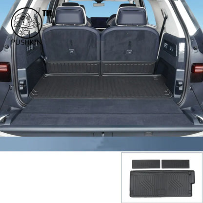 Tapis de protection pour dossier de siège arrière, tapis de coffre Anti-coup de pied, accessoires d'intérieur de voiture pour ZEEKR 9X 2025 2026