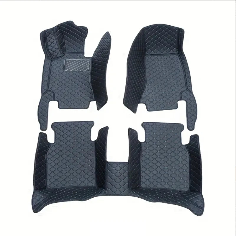 Tapis de sol de voiture de luxe en cuir PU, à la mode, pour Xpeng g9 2022 ~ 2022, imperméable, accessoires d'intérieur, 2025