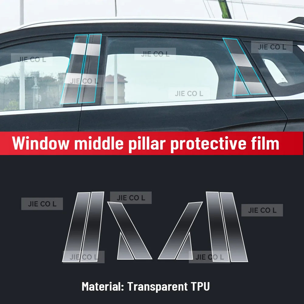Film de protection intérieur anti-rayures pour BYD SONG PRO DM i 2024 2025, accessoires d'écran de Console centrale en TPU pour voiture de Sport Equator
