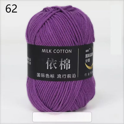 Nouveau 10 pièces série rose fil lait coton fil combinaison Crochet tricot fil ensemble pour bricolage à la main artisanat pull écharpe tricot