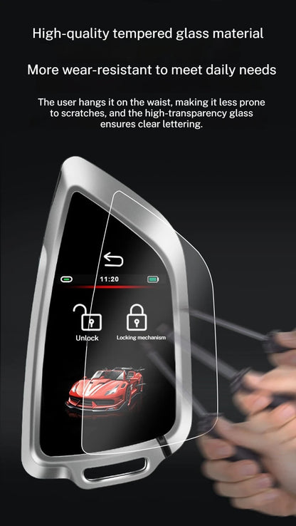 Clé de voiture numérique intelligente, Modification, télécommande tactile LCD, pour Audi/BMW/Ford/Mazda/Toyota/Tesla/Benz/Honda/BYD/Ford/Porsche