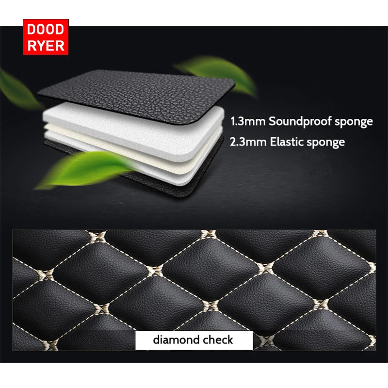 DOODRworking-Tapis de sol de voiture personnalisés pour BYD, Atto 3, DolDave Seal F0, F3, F6, E6, G3, G6, Dock Song Qin, Auto Carpets, Foot Coche Accessrespiration