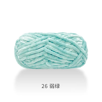 Fil à tricoter 100g, fil de glace douce, fil de coton tricoté à la main pour écharpe, Crochet de bricolage tricoté à la main