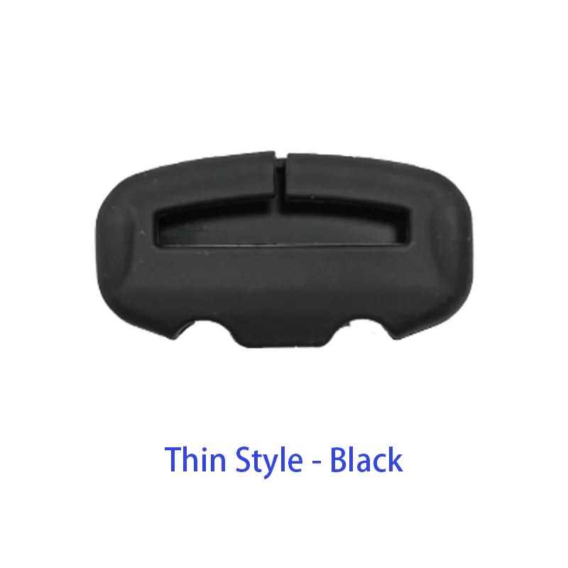 Housse de boucle de ceinture de sécurité de voiture, protection anti-rayures en Silicone, protection de boucle de ceinture de sécurité, accessoires d'intérieur de voiture