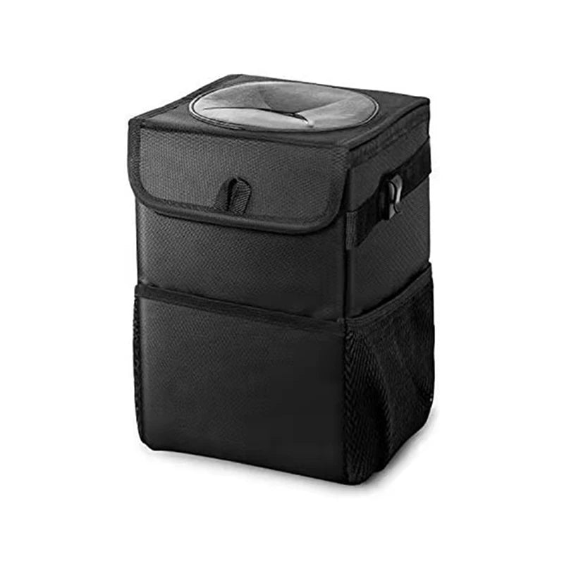 Poubelle de voiture pliable portable étanche, poubelle multifonctionnelle, conteneur de stockage intérieur