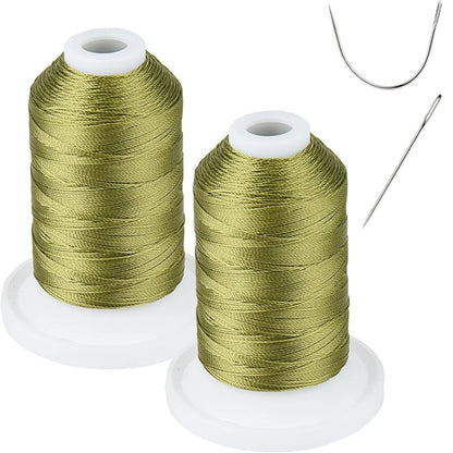 Simthread Fil collé 100 % polyester résistant aux UV, 250 yards, Tex 69 (12wt)