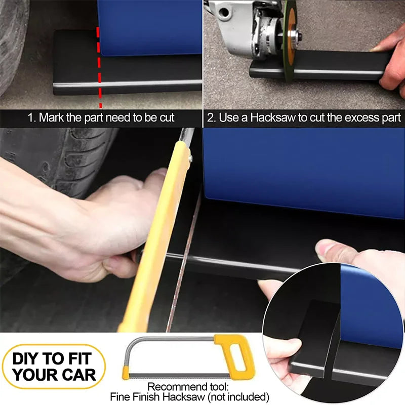 Pour Mercedes Benz accessoires W177 W176 W203 W204 W205 W211 W212 W213 AMG jupes latérales de voiture Extension panneau à bascule séparateur 8 pièces A