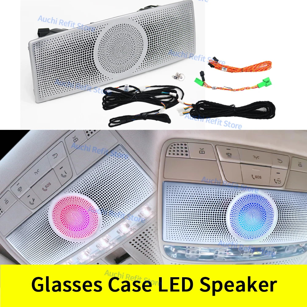 Lumières d'ambiance LED 3/64 couleurs, pour Mercedes Benz W205 X253 classe C GLC coupé C43 C63s, Instrument intérieur, lampe décorative, rénovation