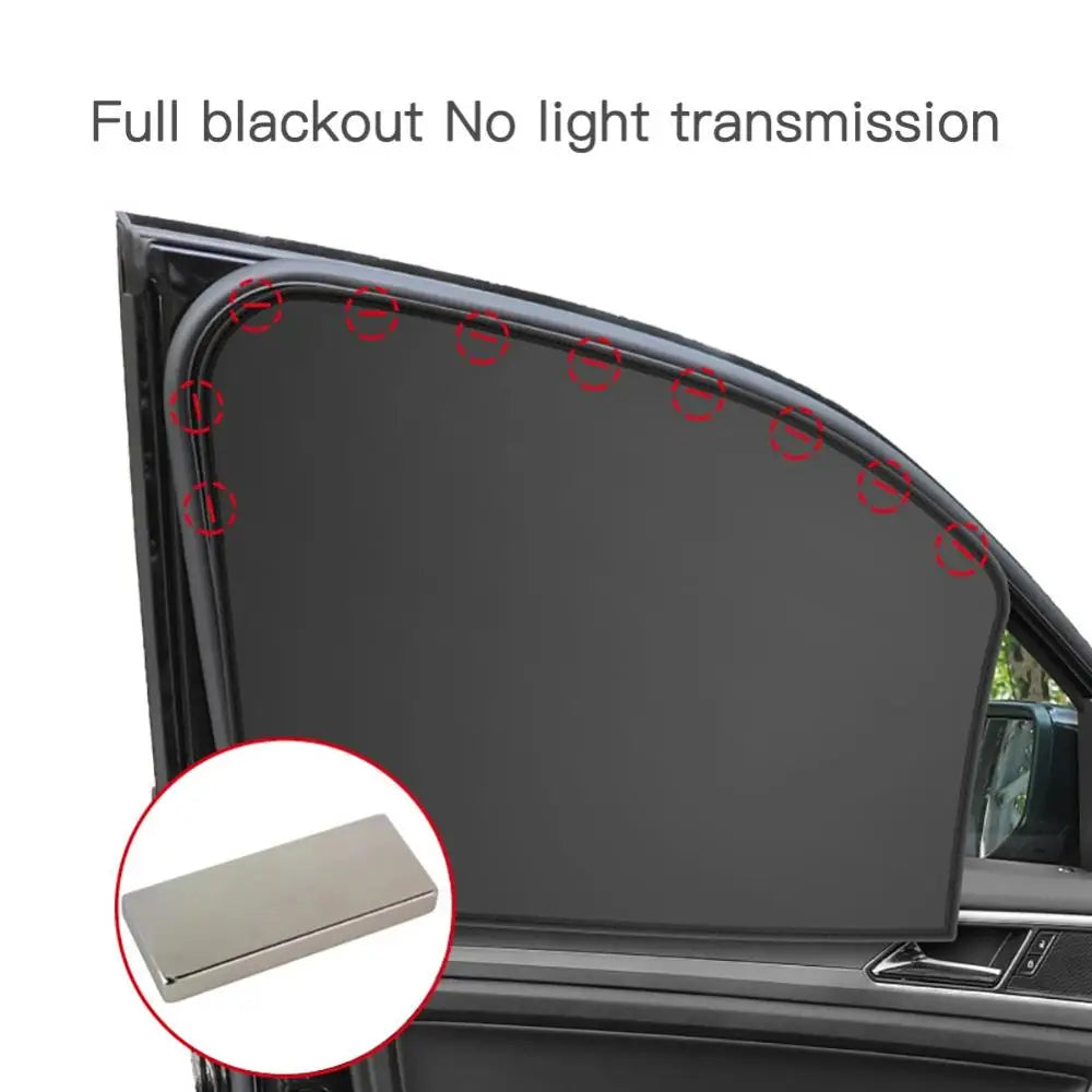 Pare-soleil de fenêtre de voiture, isolation pliable, protection UV, conception rétractable, fournitures de voiture, rideaux universels