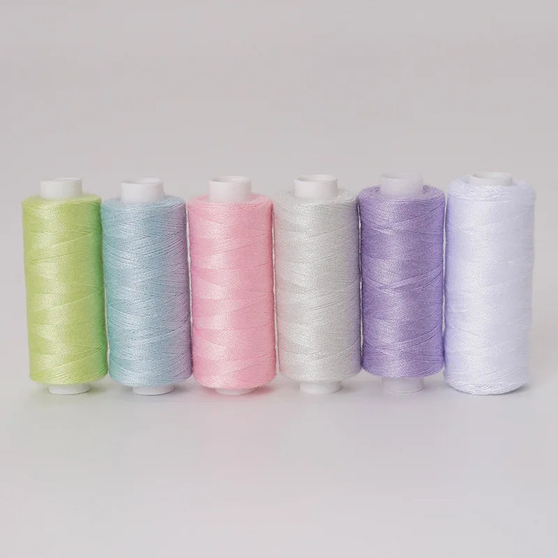 Nouvelles fils à coudre 42 couleurs fils de Polyester pour la couture à la main ou à la Machine couture à la main Machine à broder Quilting et artisanat