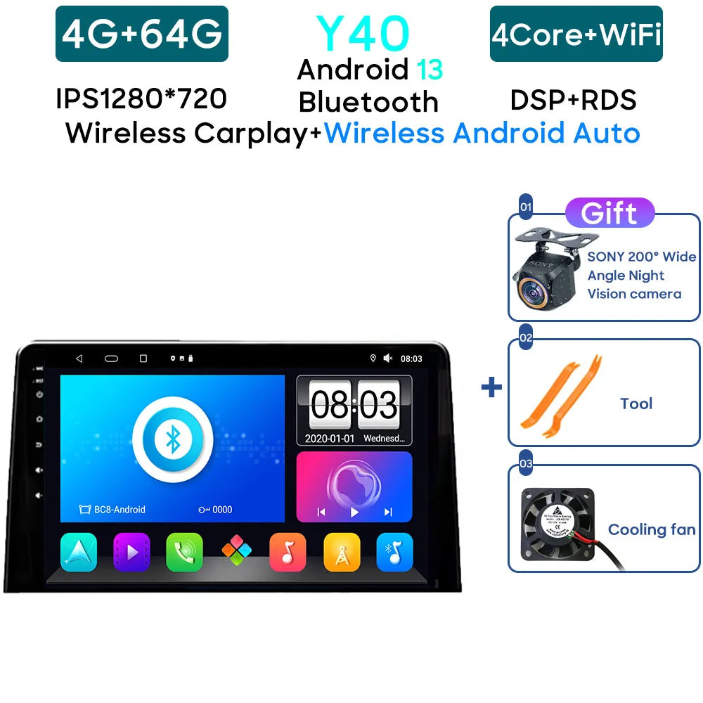 Autoradio Carplay pour citroën Berlingo 2019 Peugeot Partner Rifter 2020 pour Opel Combo Navigation GPS Android Auto WiFi No 2din