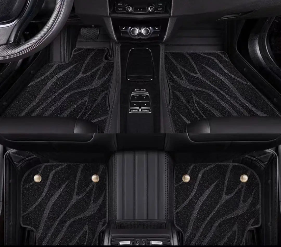Tapis de pied de voiture en cuir, vente directe en gros
