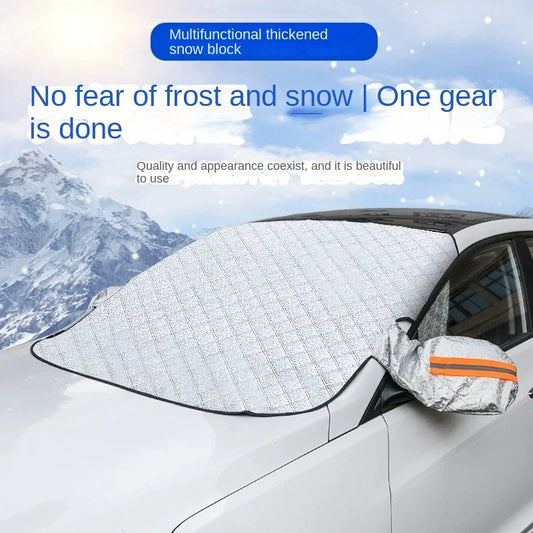 Housse de pare-brise de voiture pare-soleil, pare-neige, imperméable, protecteur magnétique pour voiture, housse de pare-brise avant de voiture