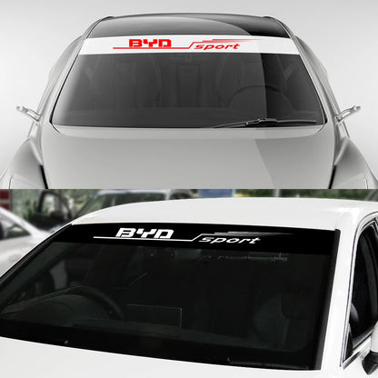 Autocollant en vinyle pour pare-brise de voiture, décalcomanie de décoration, accessoires de réglage automatique pour BYD F3 E6 Yuan Plus Atto F0 G3 I3 Ea1 Song Max Tang Dmi