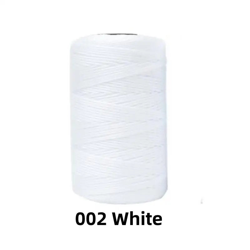 Fil de soie et coton glacé léger d'été, 1.5mm, 200m, fil au Crochet pour bricolage, artisanat, sac, chapeau, chaussures, fil en polypropylène, cordon de fil au Crochet
