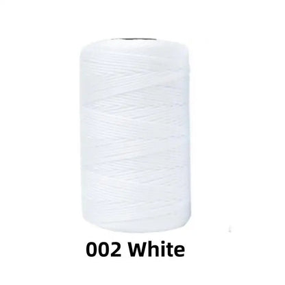 Fil de soie et coton glacé léger d'été, 1.5mm, 200m, fil au Crochet pour bricolage, artisanat, sac, chapeau, chaussures, fil en polypropylène, cordon de fil au Crochet